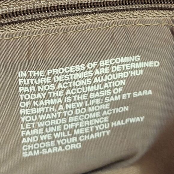 Samsāra Matt & Nat New without tags Giant Satchel / Weekender Bag - Picture 13 of 16